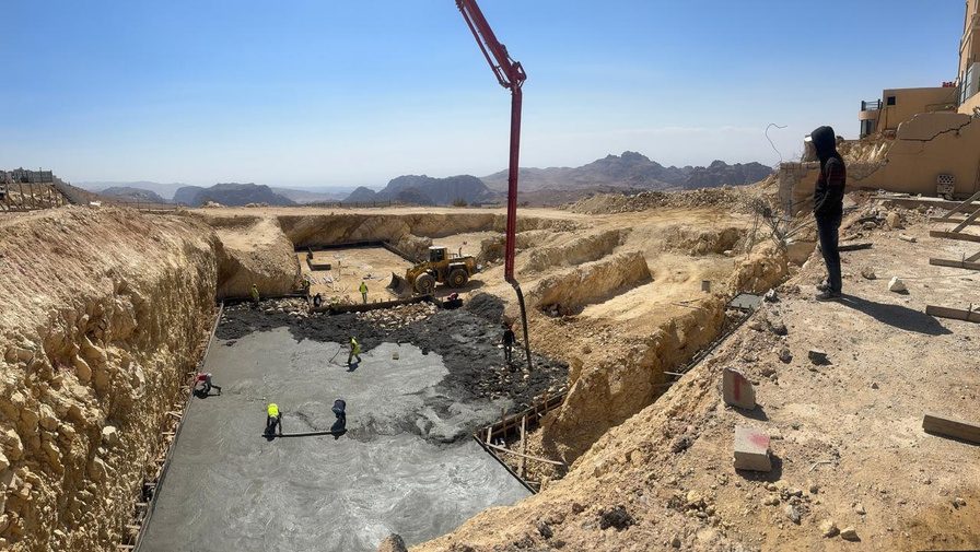 Marriott Wadi Musa foundation works